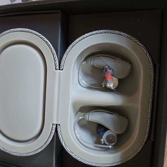 Wireless Hearing Earaids with Charging Case - Gray Bose OPEN Box - Picture 3 of 5